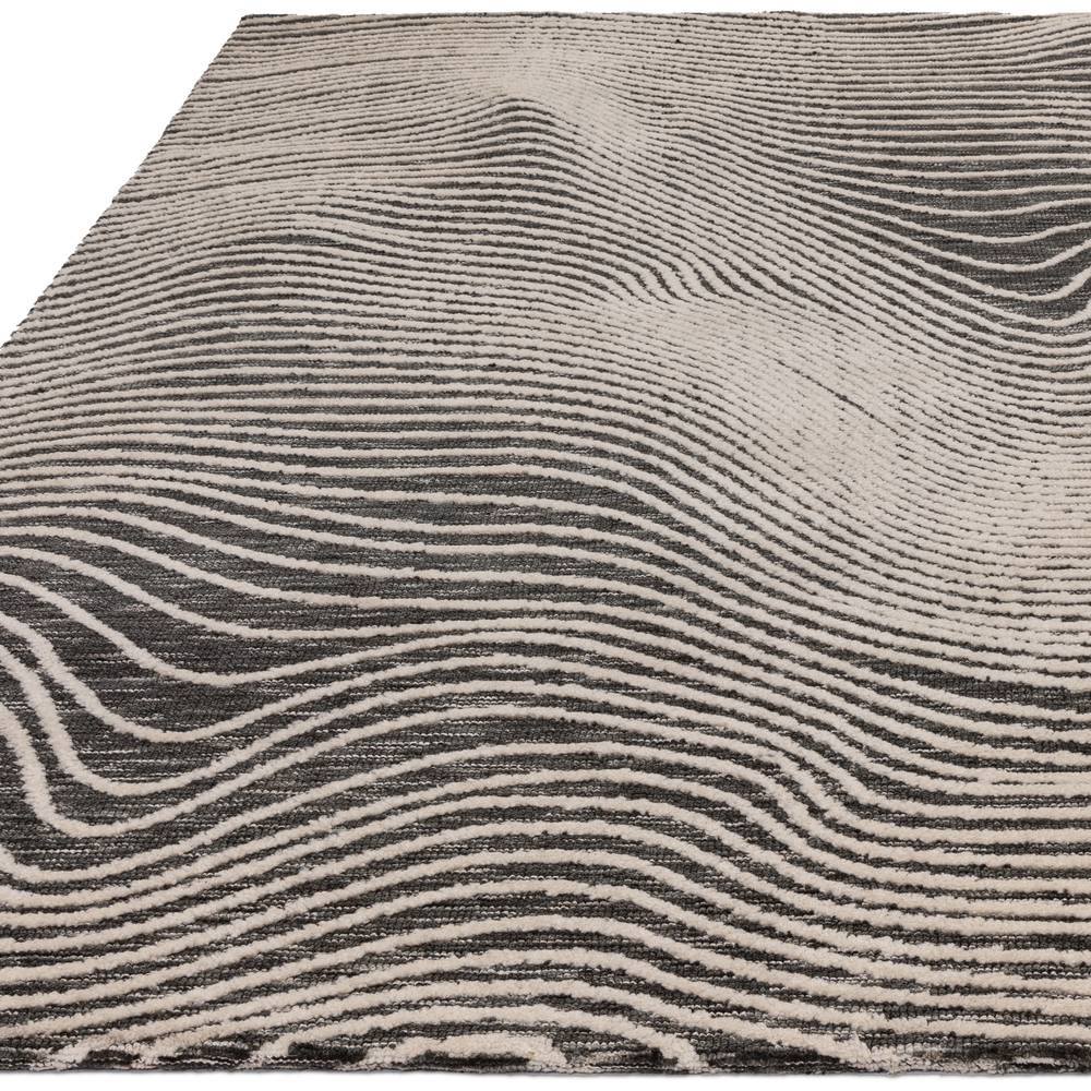 Mason 200x290cm Magnitude Black Rug