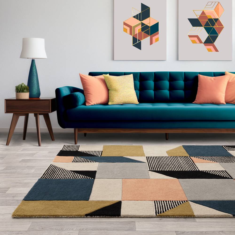 Matrix 200x300cm 100 Memphis khaki Rug