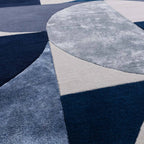 Matrix 200x300cm 74 Oval Indigo Rug