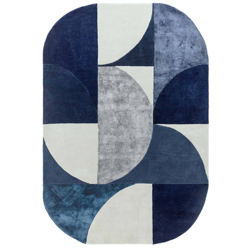 Matrix 200x300cm 74 Oval Indigo Rug