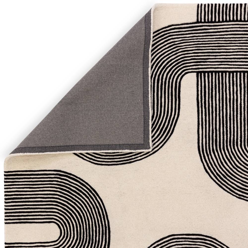 Matrix 200x300cm 87 Arches Black Rug