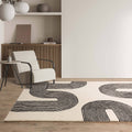 Matrix 200x300cm 87 Arches Black Rug