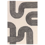 Matrix 160x230cm 87 Arches Black Rug