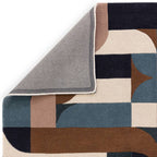 Matrix 160x230cm 89 Klotski Teal Rug