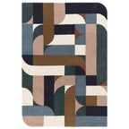 Matrix 120x170cm 89 Klotski Teal Rug