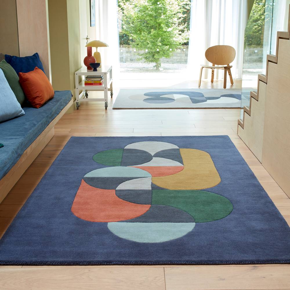 Matrix 200x300cm 91 Statement Navy Rug