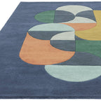 Matrix 160x230cm 91 Statement Navy Rug