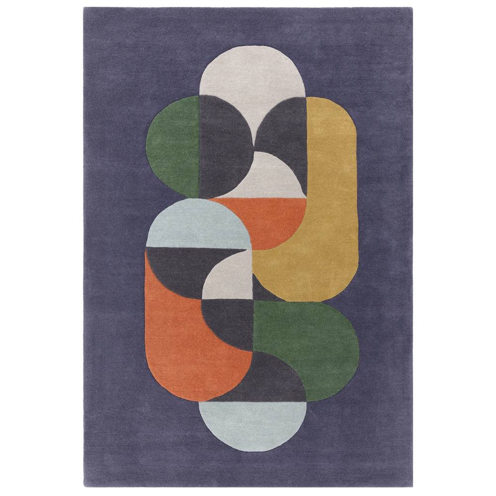 Matrix 120x170cm 91 Statement Navy Rug