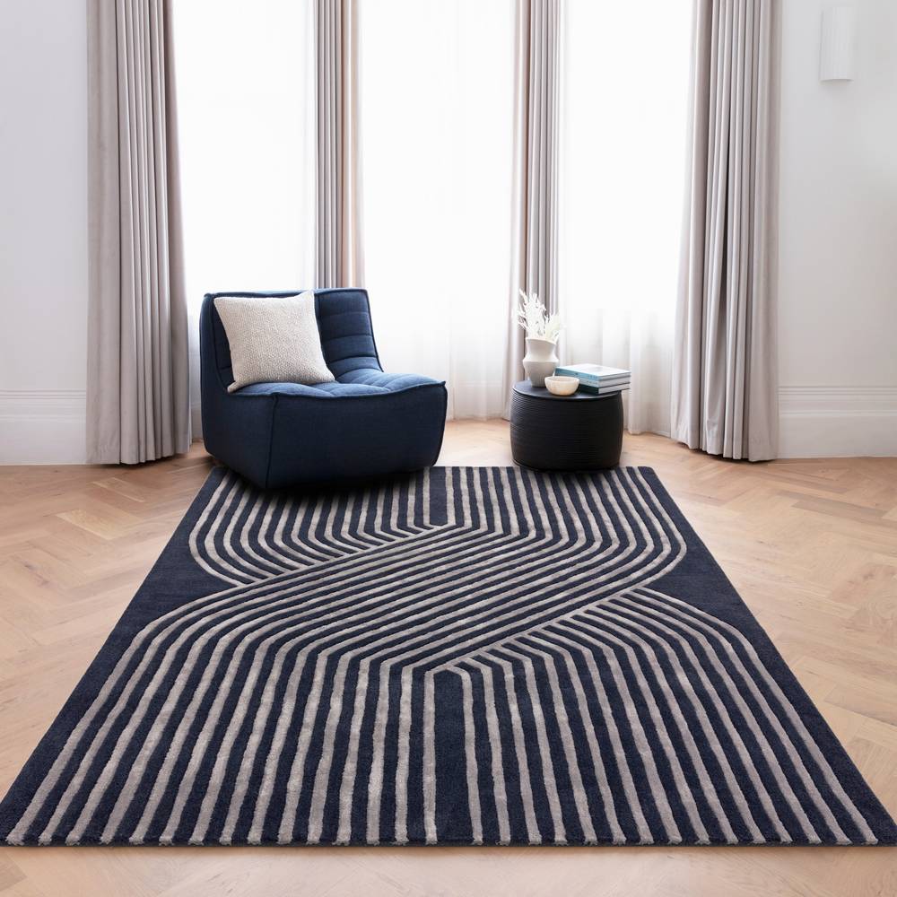 Matrix 160x230cm 97 Solstice Navy Rug