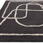 Matrix 160x230cm 94 Infinity Charcoal Rug