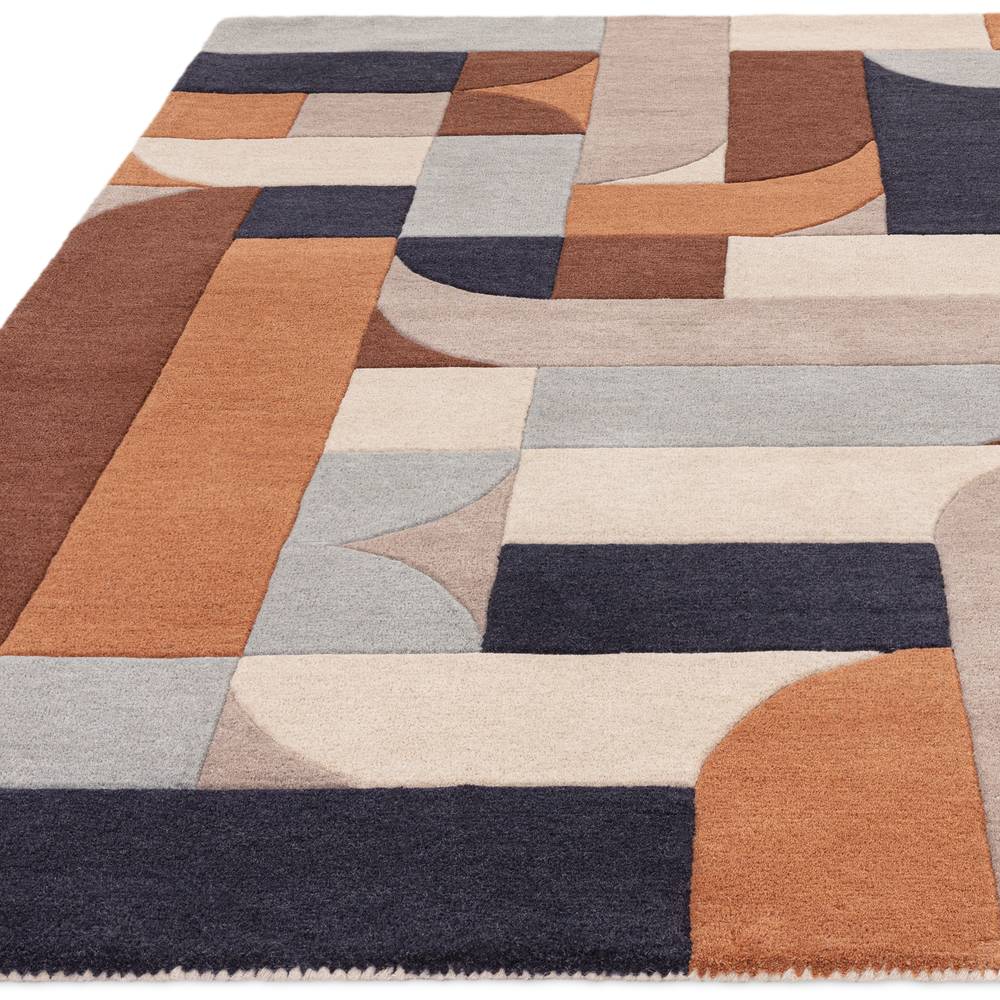 Matrix 200x300cm 88 Klotski Terracotta Rug