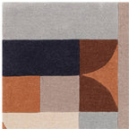 Matrix 120x170cm 88 Klotski Terracotta Rug