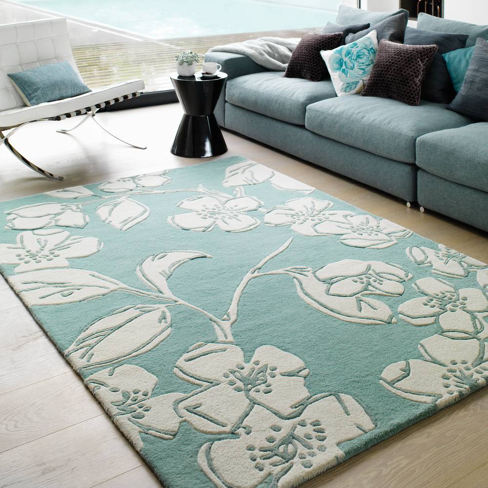 Matrix Rug 200x300cm 12 Devore Blue Rug