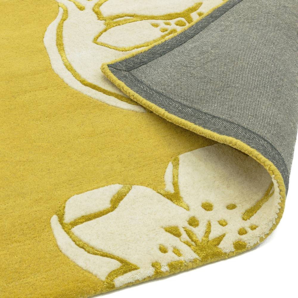 Matrix Rug 120x170cm 15 Devore Yellow Rug