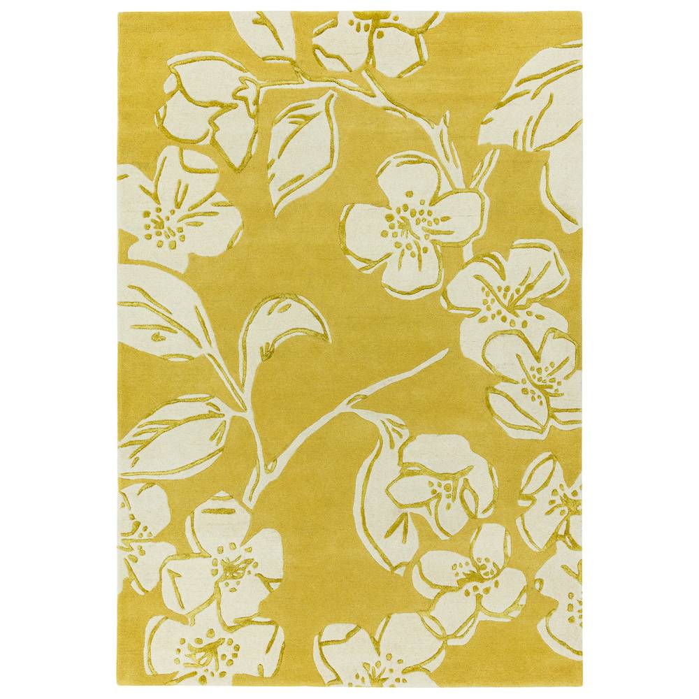 Matrix Rug 200x300cm 15 Devore Yellow Rug