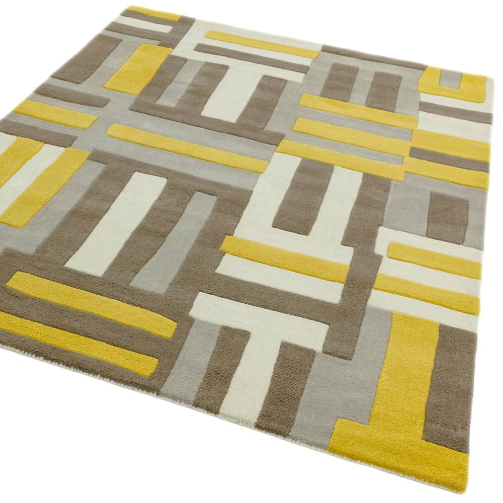 Matrix Rug 160x230cm 17 Code Yellow Rug