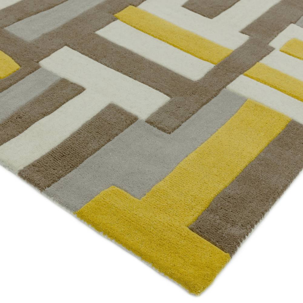 Matrix Rug 160x230cm 17 Code Yellow Rug