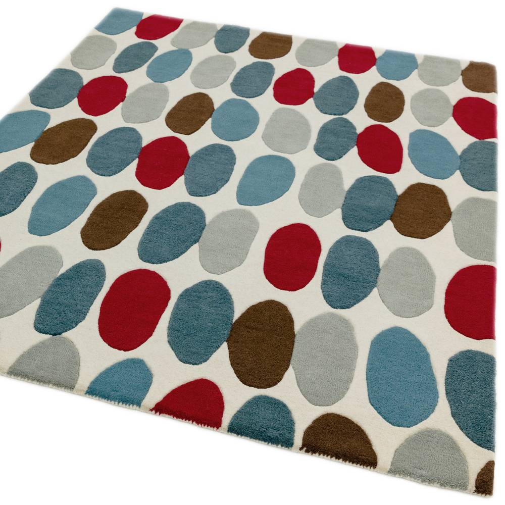 Matrix Rug 160x230cm 33 Sofia Red/Teal Rug