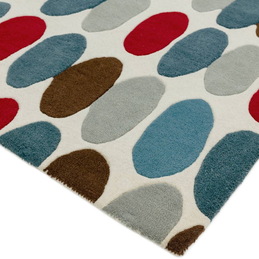 Matrix Rug 160x230cm 33 Sofia Red/Teal Rug