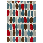 Matrix Rug 160x230cm 33 Sofia Red/Teal Rug