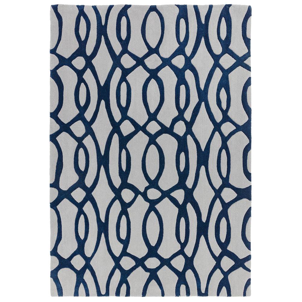 Matrix Rug 160x230cm 36 Wire Blue Rug