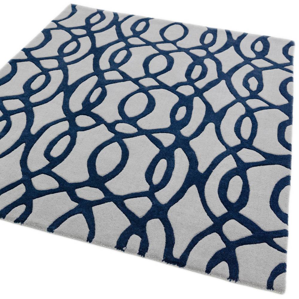 Matrix Runner 070x240cm 36 Wire Blue Rug