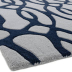 Matrix Runner 070x240cm 36 Wire Blue Rug