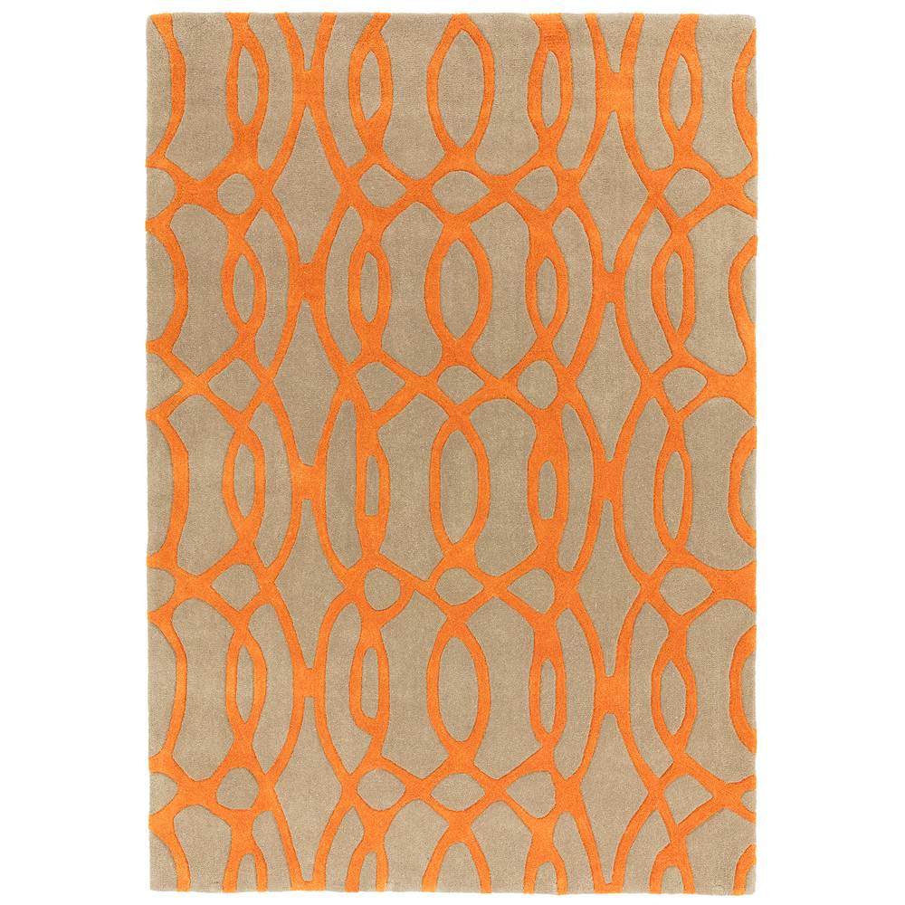 Matrix Rug 200x300cm 37 Wire Orange Rug