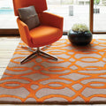 Matrix Rug 160x230cm 37 Wire Orange Rug