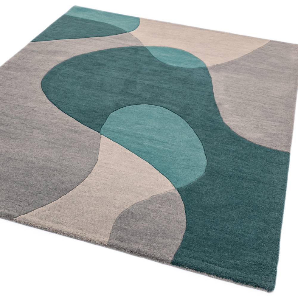 Matrix Rug 120x170cm 57 Arc Teal Rug