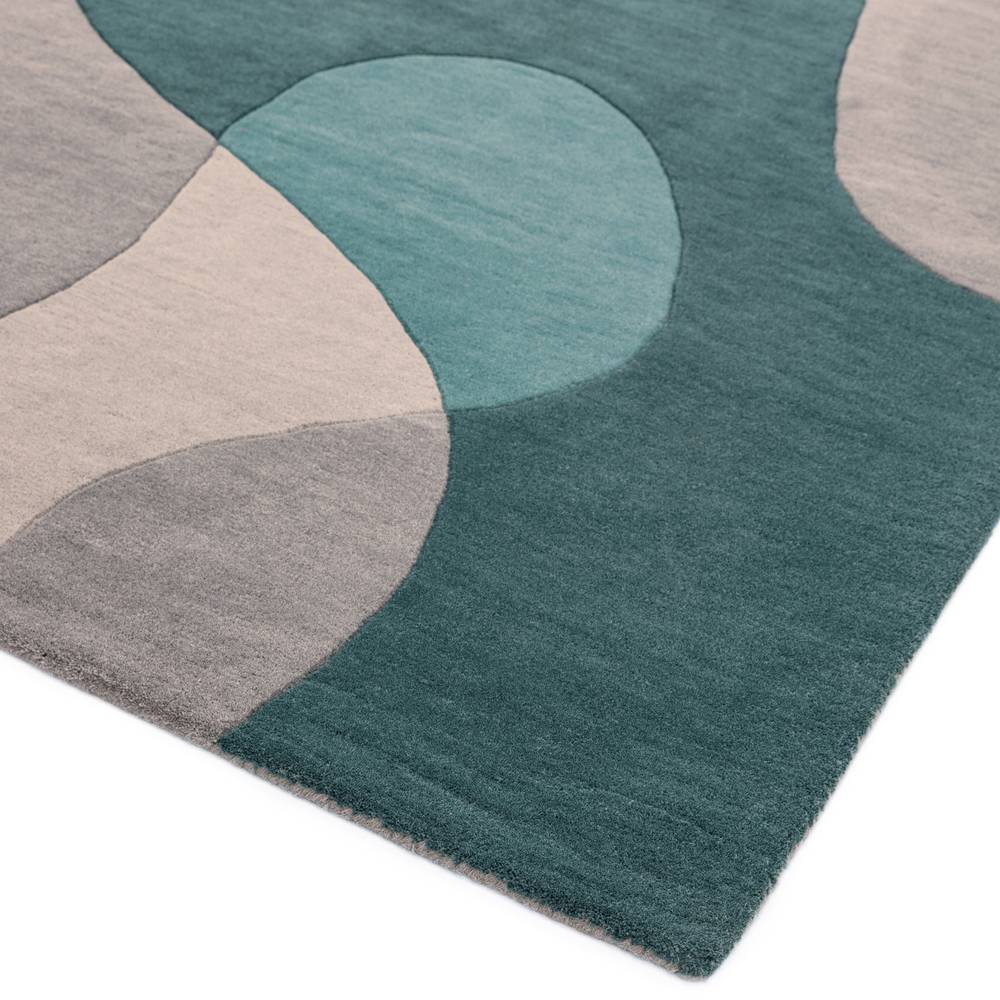 Matrix Rug 160x230cm 57 Arc Teal Rug
