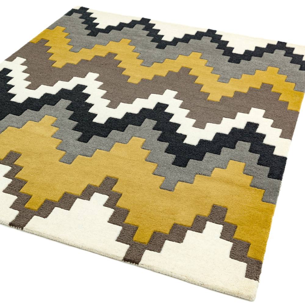 Matrix Rug 120x170cm 69 Cuzzo Mustard Rug