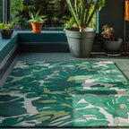 Matrix Rug 120x170cm 73 Palm Green Rug