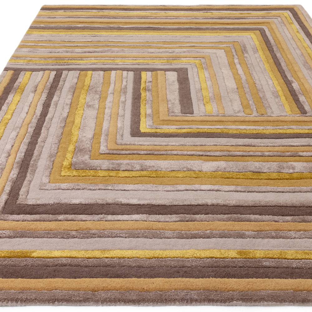 Matrix 120x170cm 79 Network Gold Rug