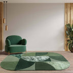 Matrix 200x300cm 75 Oval Forest Rug