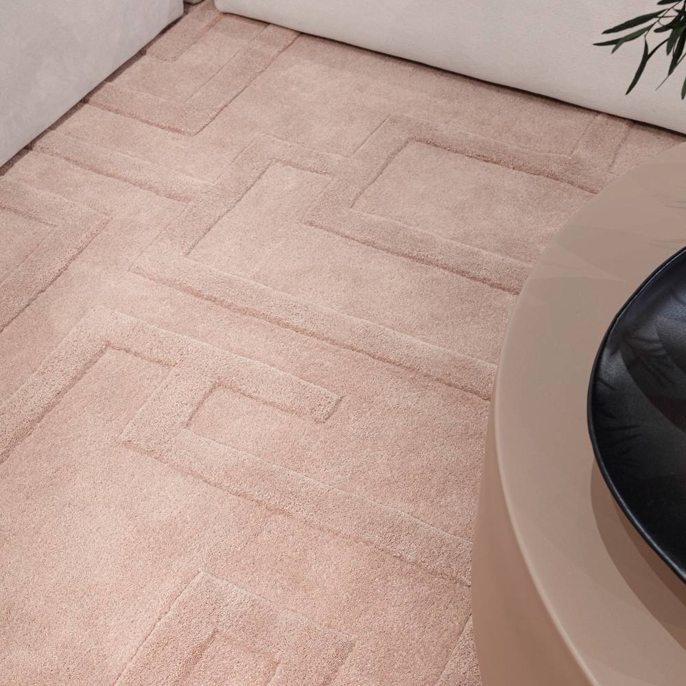 Maze 200x290cm Blush Rug