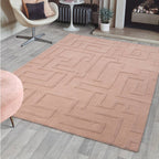 Maze 200x290cm Blush Rug