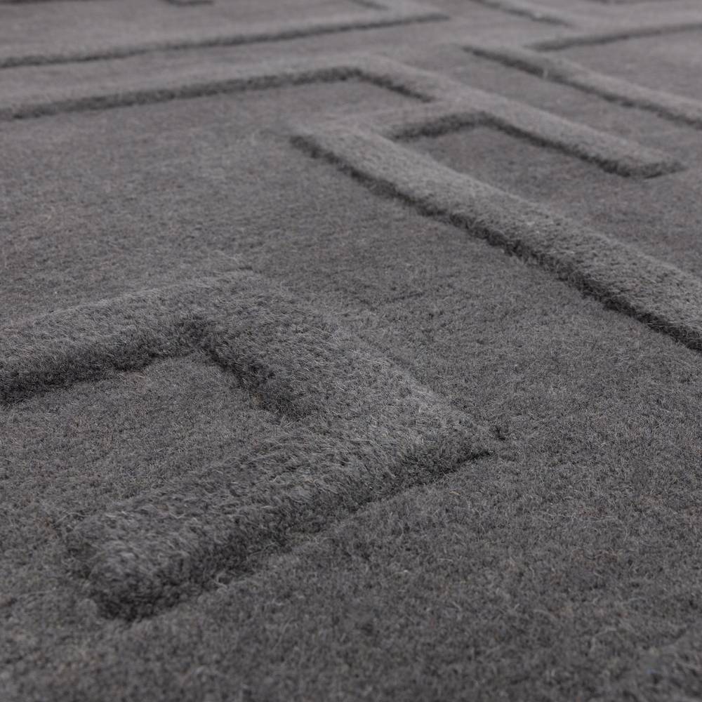 Maze 200x290cm Charcoal Rug