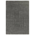 Maze 200x290cm Charcoal Rug