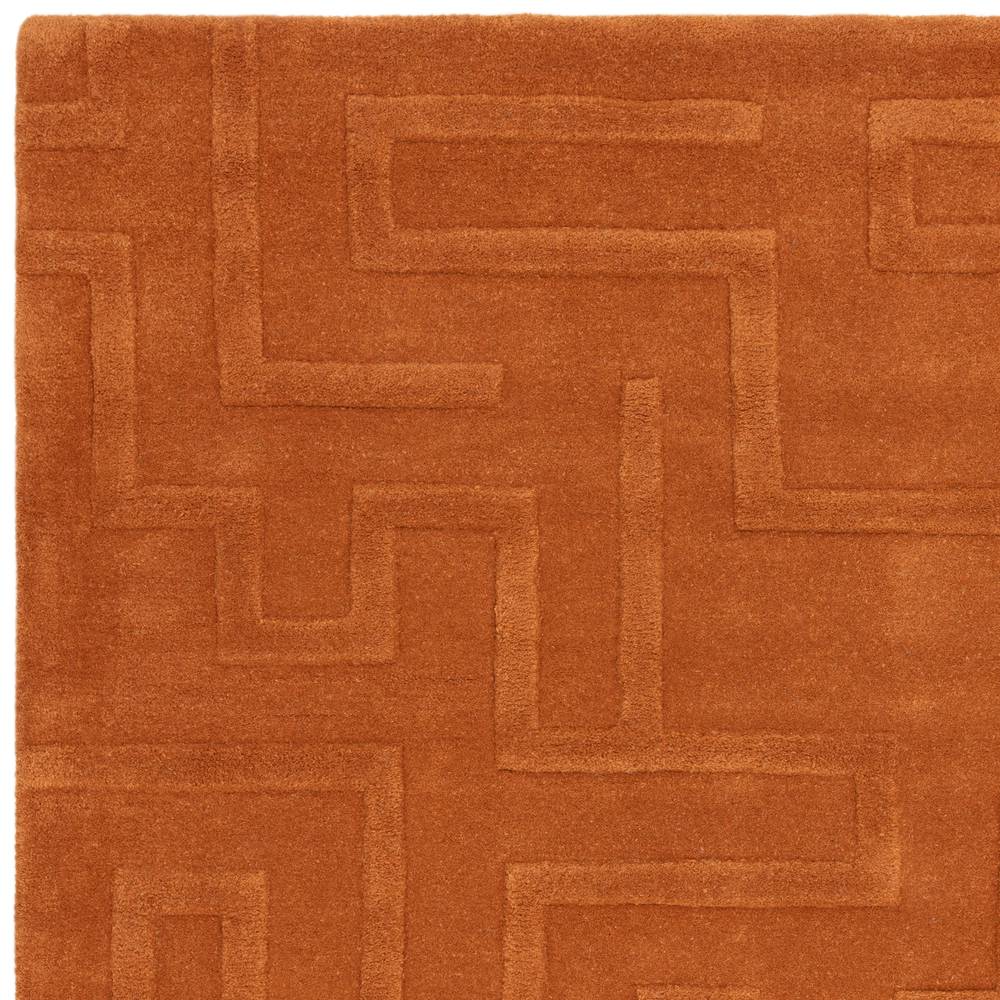 Maze 200x290cm Rust Rug