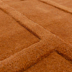 Maze 200x290cm Rust Rug