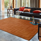 Maze 200x290cm Rust Rug