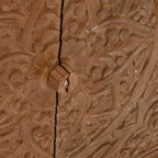 Artwork Mango Wood Sideboard With 2 Doors