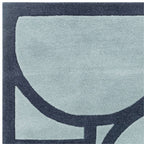 Metro  120x170cm Blue Rug