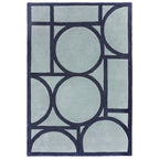 Metro  160x230cm Blue Rug