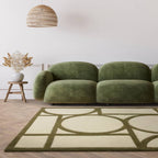 Metro  200x290cm Khaki Rug