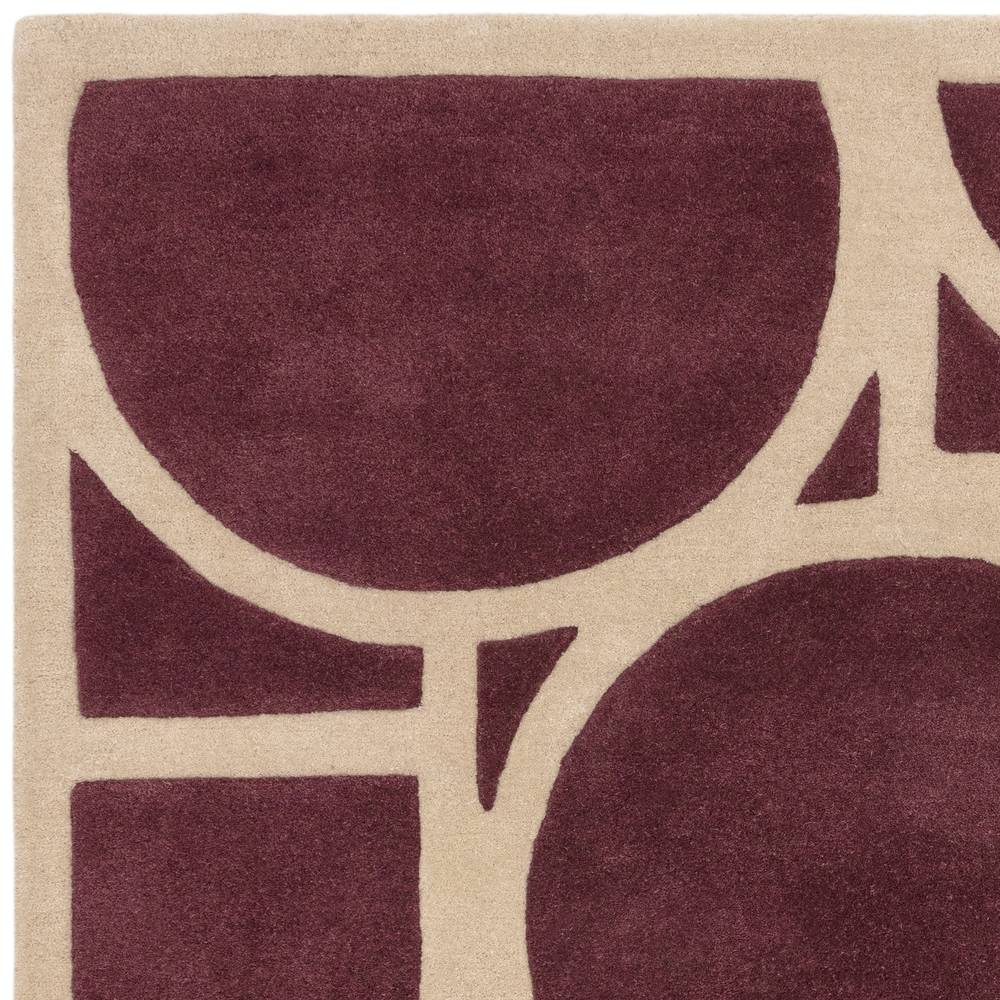 Metro  120x170cm Plum Rug