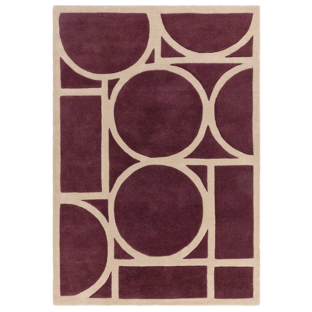 Metro  160x230cm Plum Rug