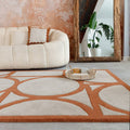Metro  200x290cm Rust Rug