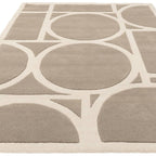Metro  120x170cm Taupe Rug